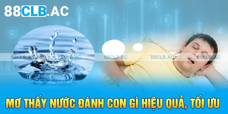 Mơ thấy nước đánh con gì hiệu quả, tối ưu